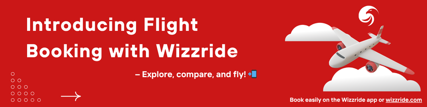 Book Flights Worldwide with Wizzride – No Platform Fees!